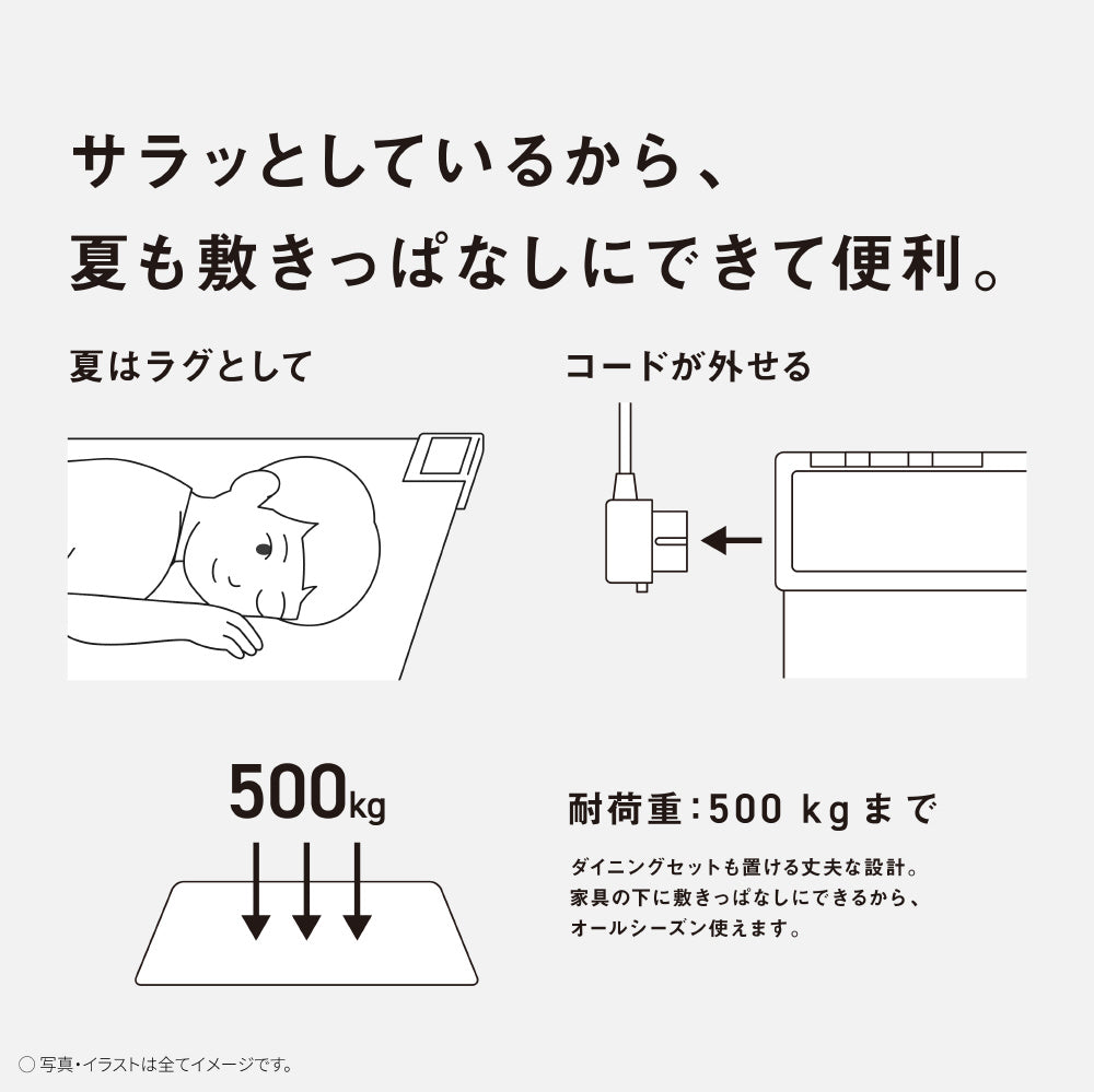 【Panasonic】ホットカーペット 2畳