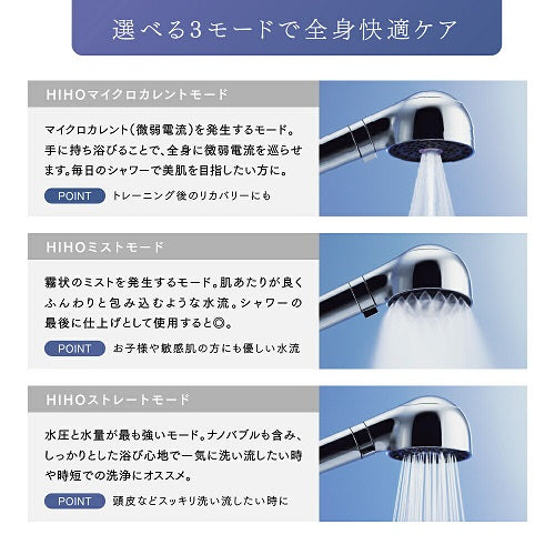 【マイトレックス】ナノバブルシャワーヘッド