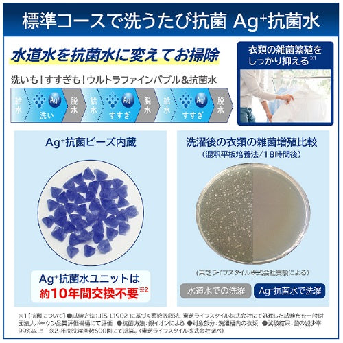 【東芝】全自動洗濯機10.0kg