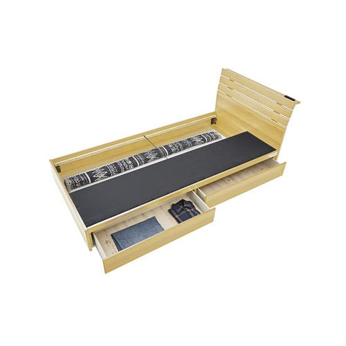 引き出し付ベッド