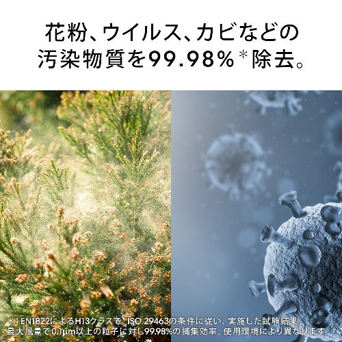 花粉　ウイルス　カビ　汚染物質　除去