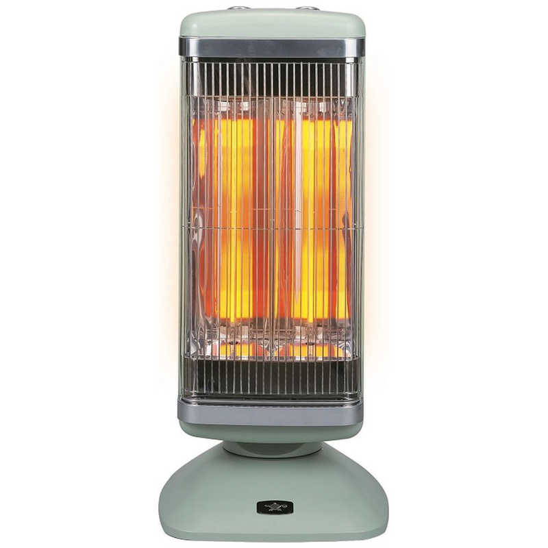 【アラジン】遠赤グラファイトヒーター(2灯管) 1000W 首振り機能