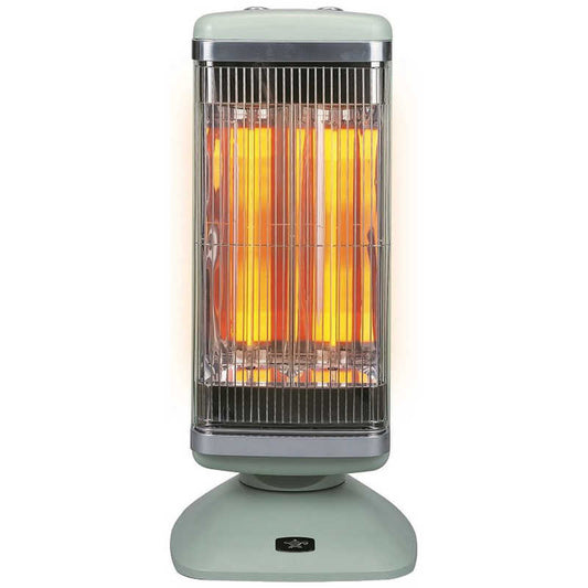 【アラジン】遠赤グラファイトヒーター(2灯管) 1000W 首振り機能