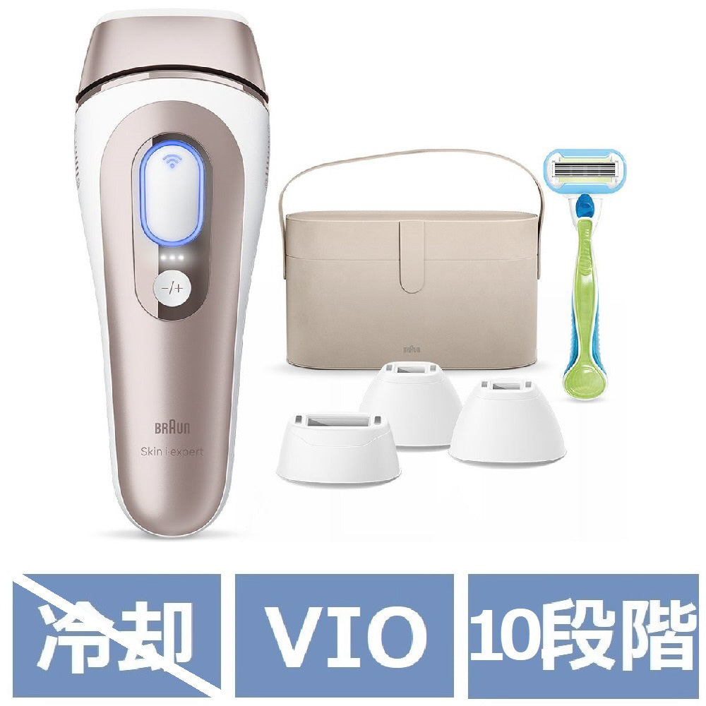 BRAUN】AI搭載光美容器