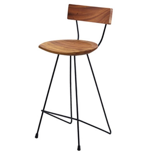 ジェラルド ウッドカウンターチェア